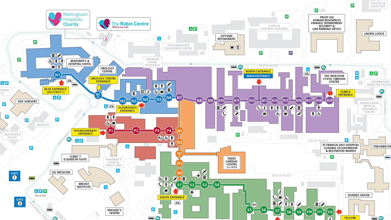 How to find us | Nottingham Hospitals Charity